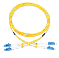 KIWI-OFC-LU-LU-SM-G.652-33-1M Оптический патчкорд LC/UPC-LC/UPC, SM G652D, 3.0mm, duplex, LSZH, 1M
