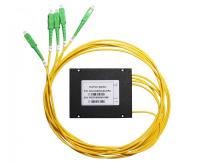 KIWI-PLC-SM-1x4-30-1.5M-SA Оптический сплиттер PLC 1х4, SM, 3.0mm, 1.5M, корпус, SC/APC
