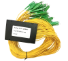 KIWI-PLC-SM-1x32-20-1M-SA Оптический сплиттер PLC 1х32, SM, 2.0mm, 1M, корпус, SC/APC